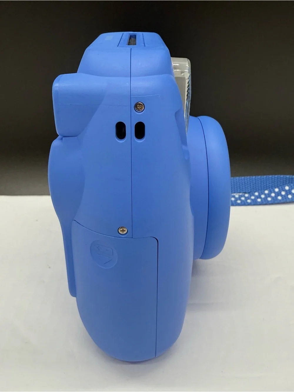Fujifilm Instax Mini 9 Instant Camera - Cobalt Blue with Wrist Strap Like New